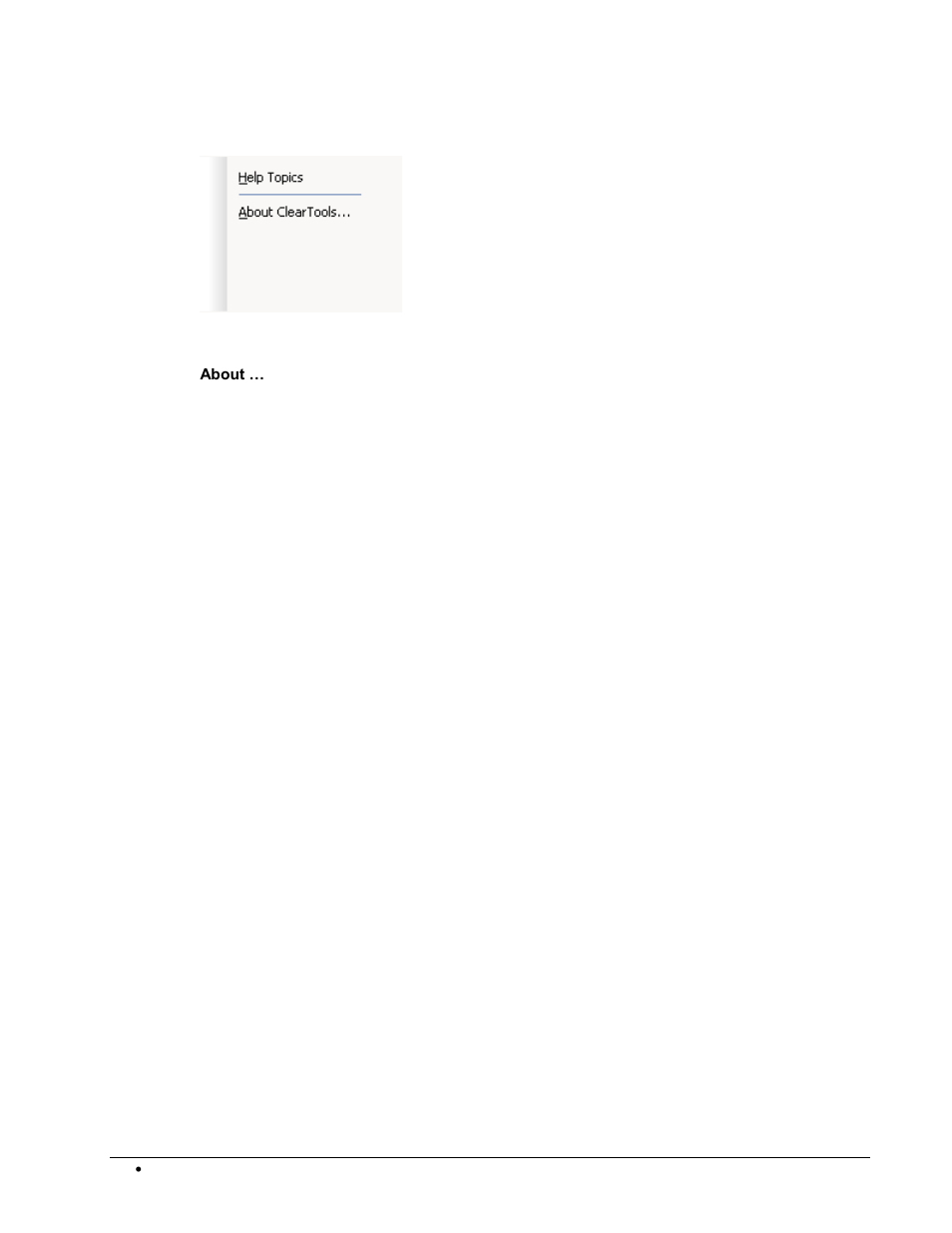 Help menu | Rockwell Automation 1492-PRINT110_PRINT220 ClearTools User Manual User Manual | Page 58 / 182