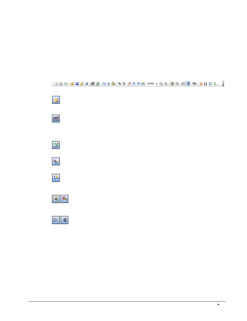 The toolbars, Standard | Rockwell Automation 1492-PRINT110_PRINT220 ClearTools User Manual User Manual | Page 59 / 182