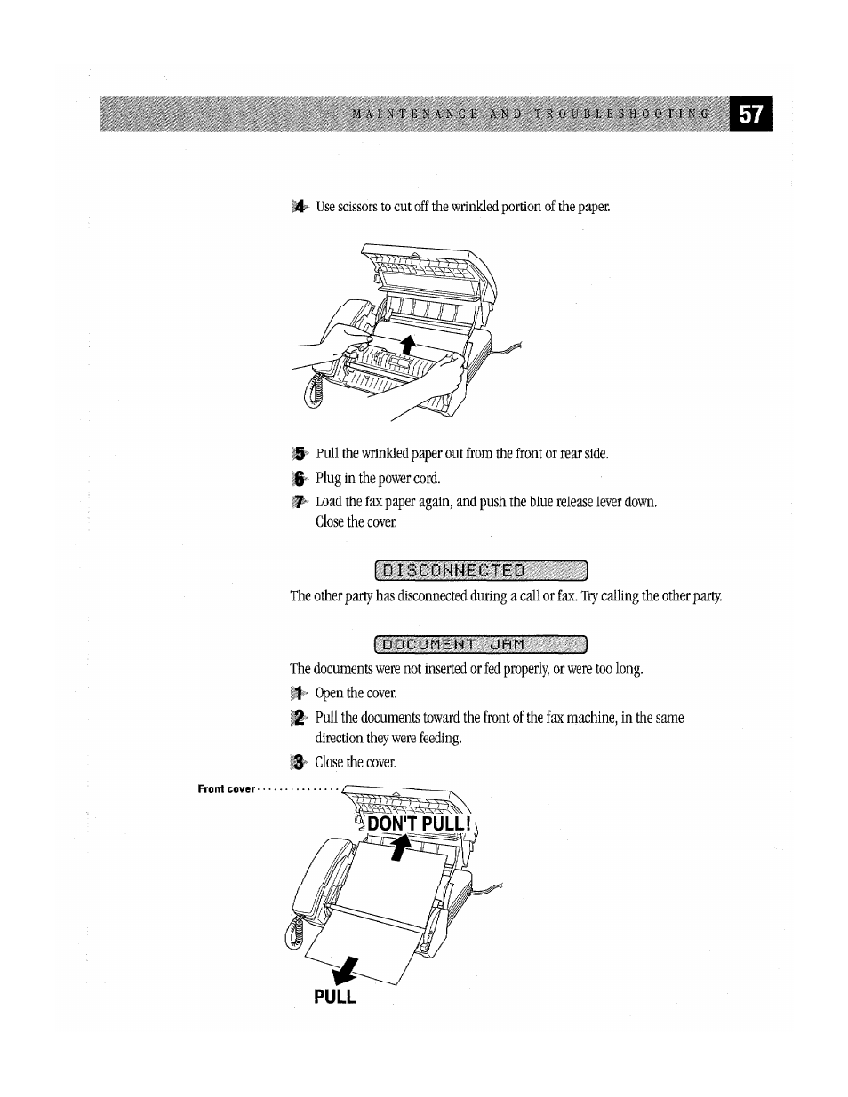 Brother Fax-170 User Manual | Page 63 / 74