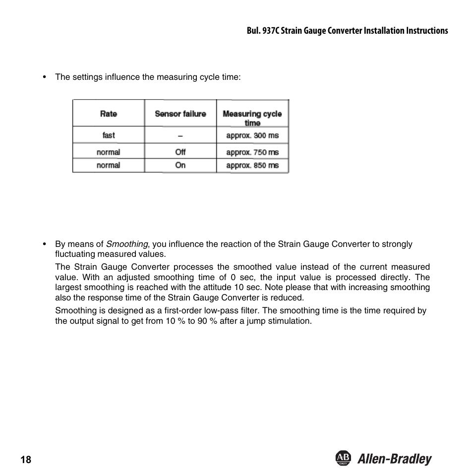 Rockwell Automation 937CU-AISTR-DC1 Strain Gauge Converter Installation Instructions User Manual | Page 20 / 48