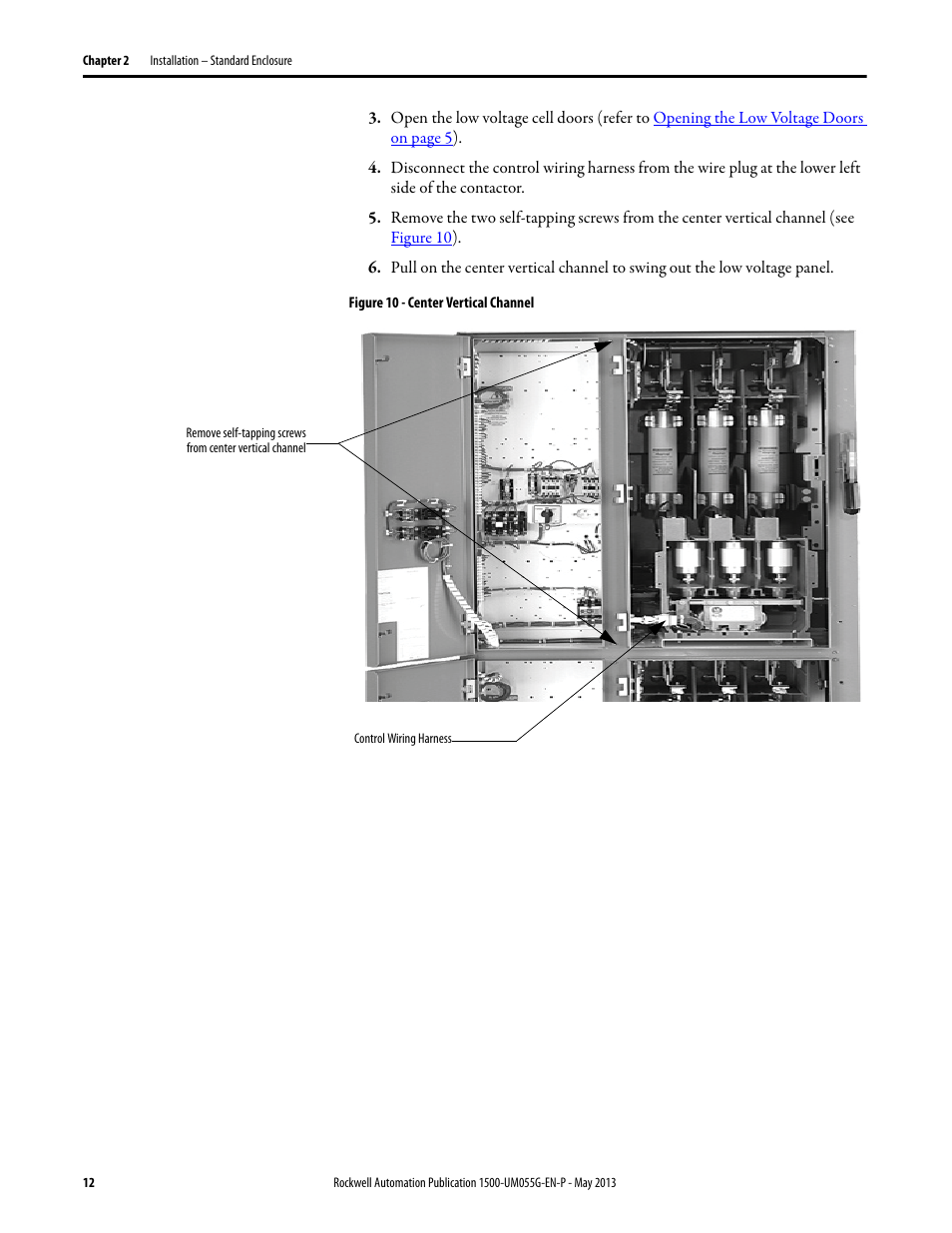 Rockwell Automation 1512B MV Controllers, 200/400A Two-High Cabinet, Standard and Arc-Resistant Enclosure User Manual | Page 20 / 100