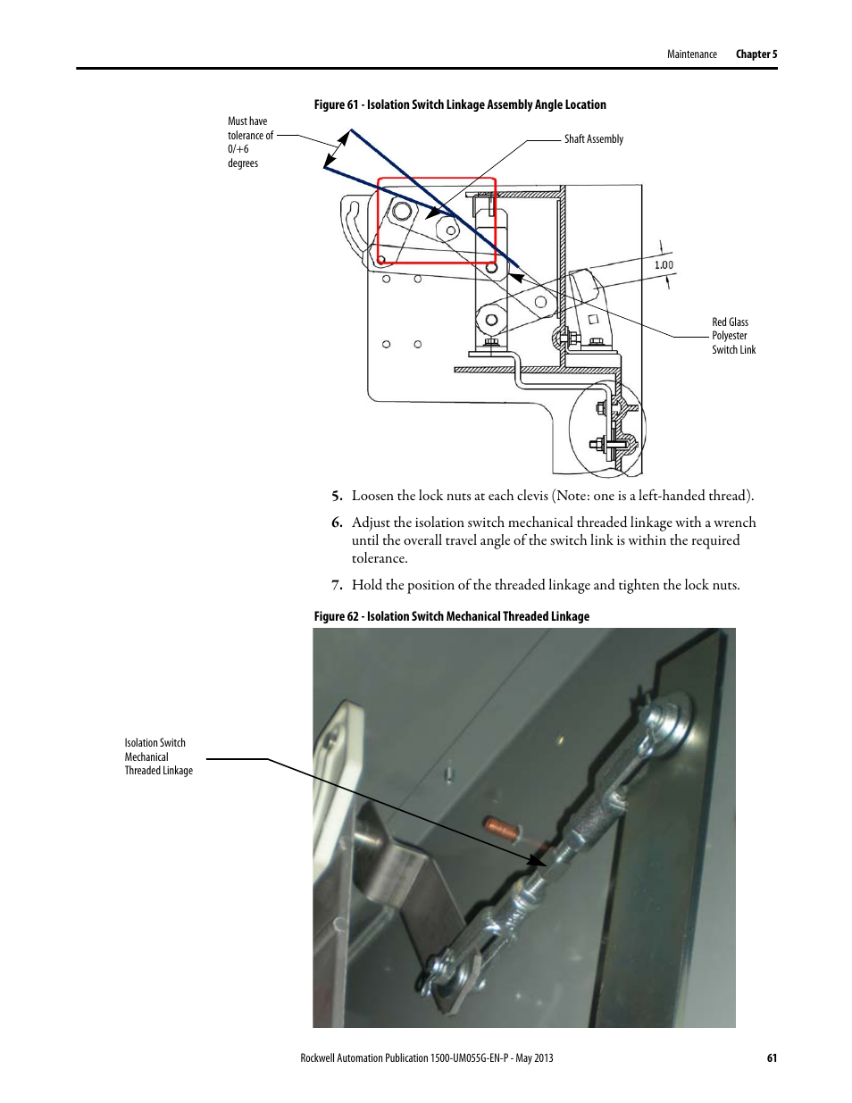 Rockwell Automation 1512B MV Controllers, 200/400A Two-High Cabinet, Standard and Arc-Resistant Enclosure User Manual | Page 69 / 100