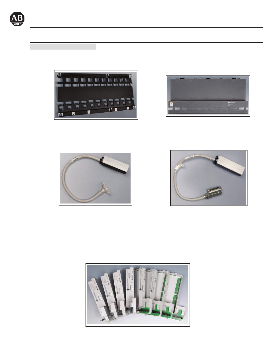 Rockwell Automation 1492 Modicon 800-to-1756 I/O Swing-arm Conversion System User Manual | 12 pages