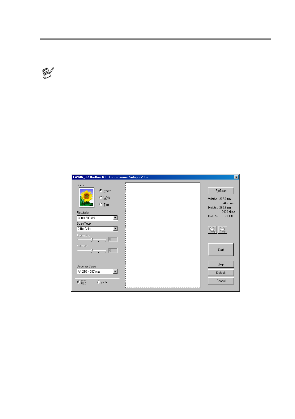 How to access the scanner, How to access the scanner -3 | Brother DCP-4020C User Manual | Page 102 / 227