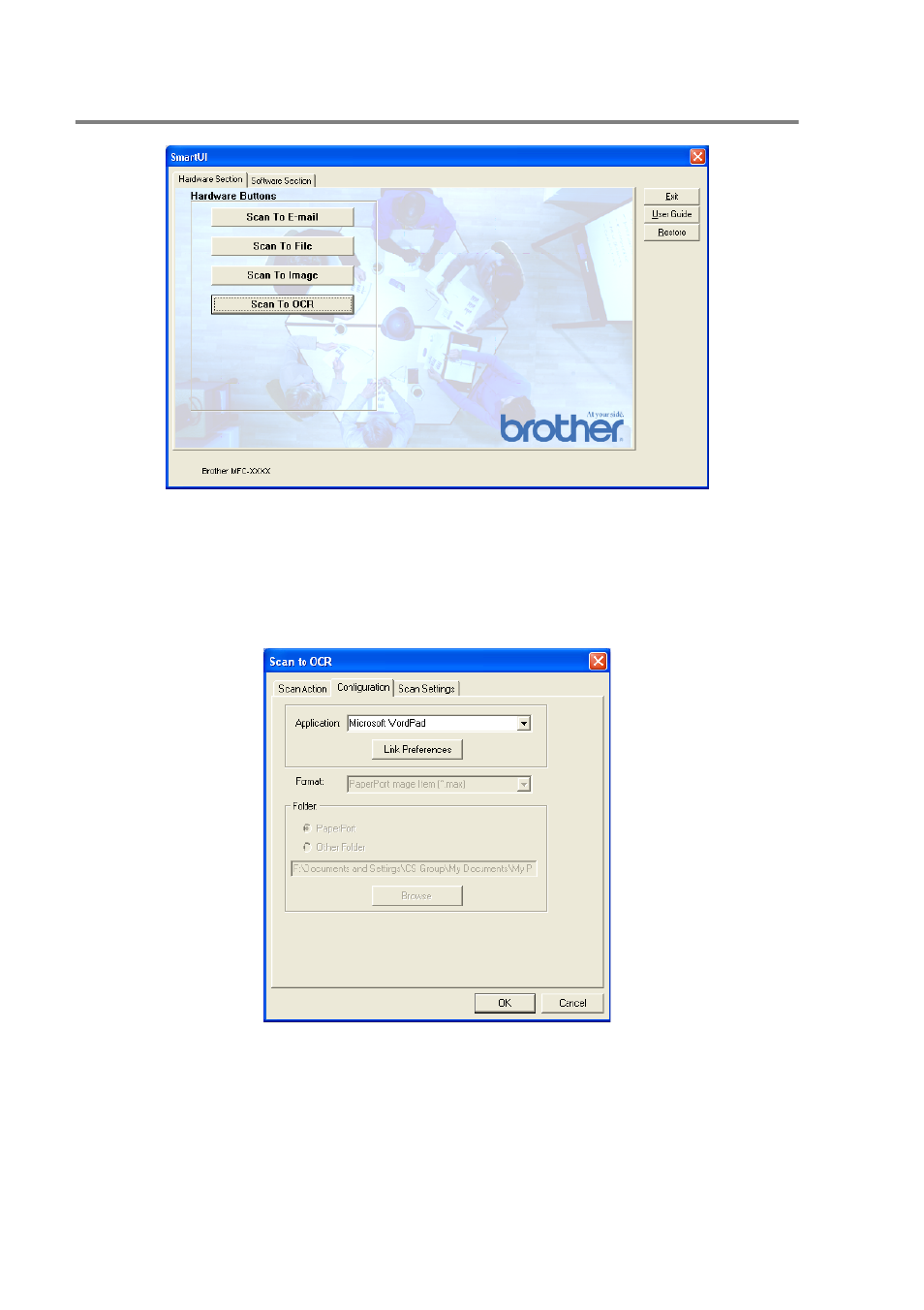 Scan to ocr, Scan to ocr -11 | Brother DCP-4020C User Manual | Page 151 / 227