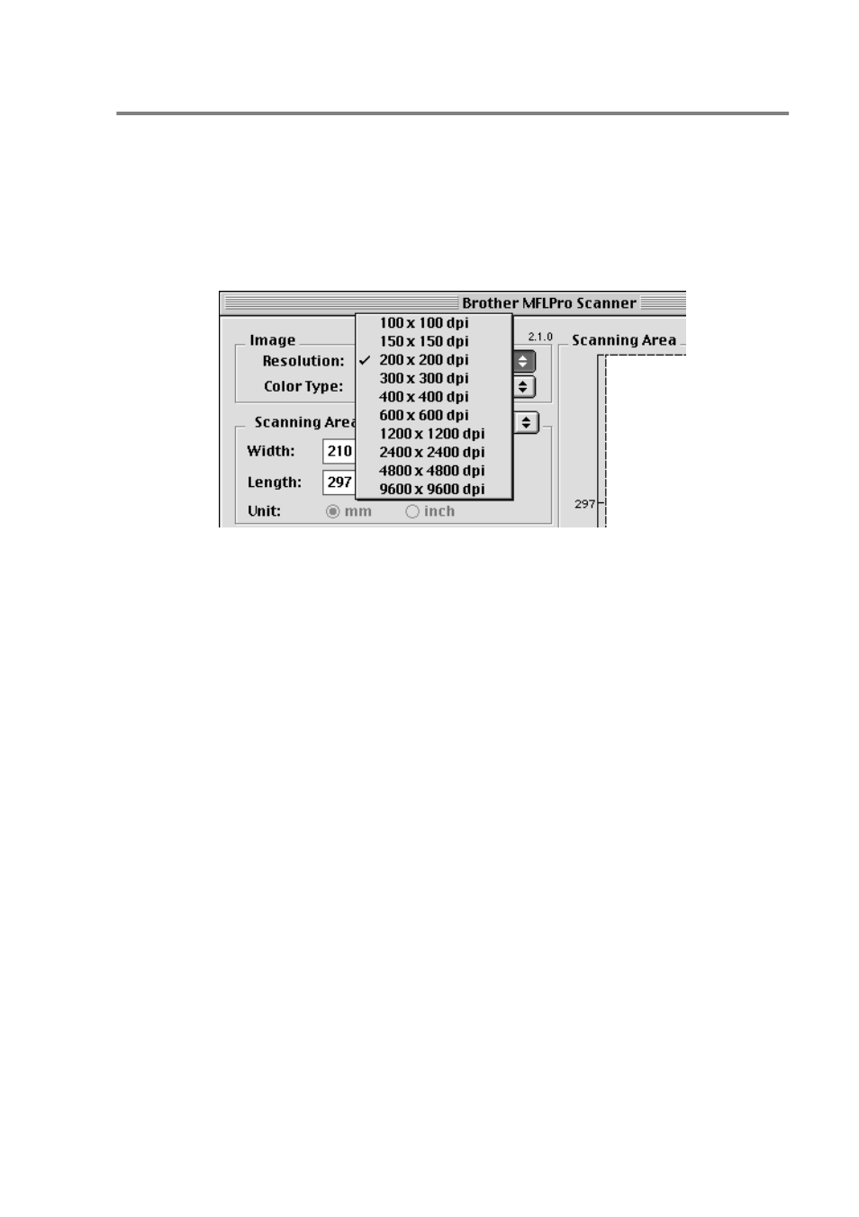 Settings in the scanner window, Image, Settings in the scanner window -10 | Image -10 | Brother DCP-4020C User Manual | Page 188 / 227