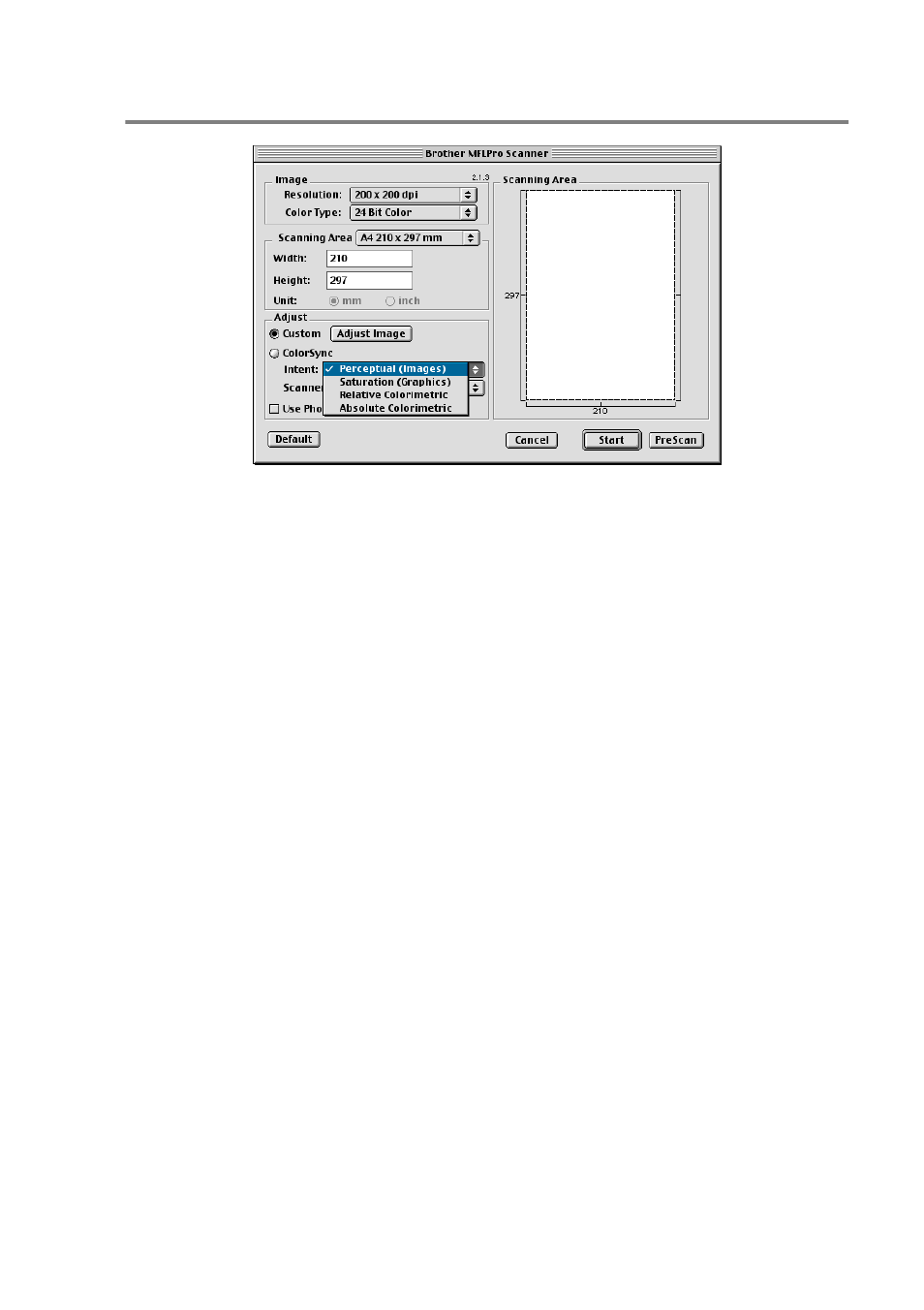 Color sync dialog, Color sync dialog -14 | Brother DCP-4020C User Manual | Page 192 / 227