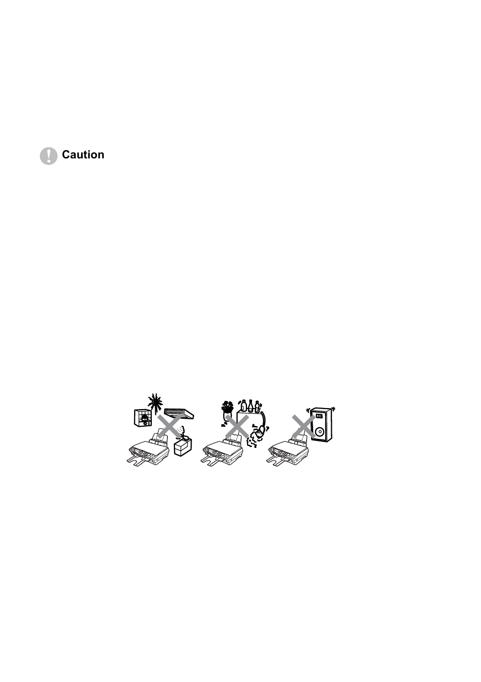 Choosing a location | Brother DCP-4020C User Manual | Page 6 / 227