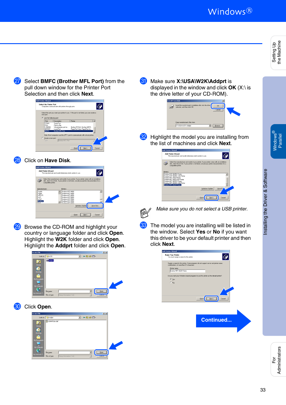 Brother MFC 8220 User Manual | Page 35 / 61