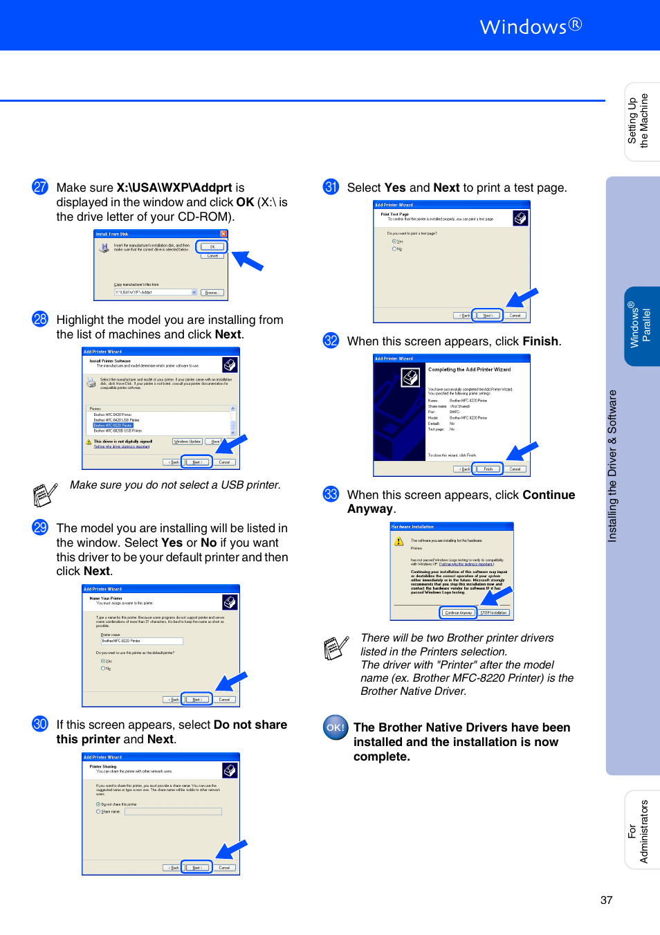 Brother MFC 8220 User Manual | Page 39 / 61