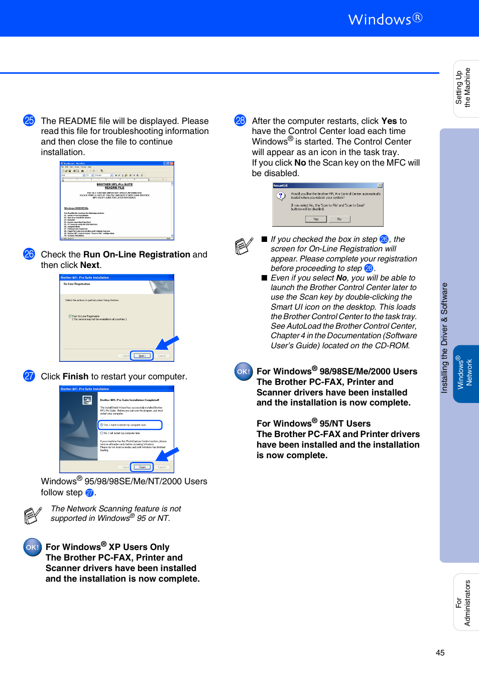 Brother MFC 8220 User Manual | Page 47 / 61