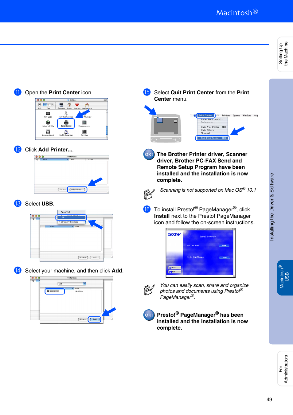 Brother MFC 8220 User Manual | Page 51 / 61