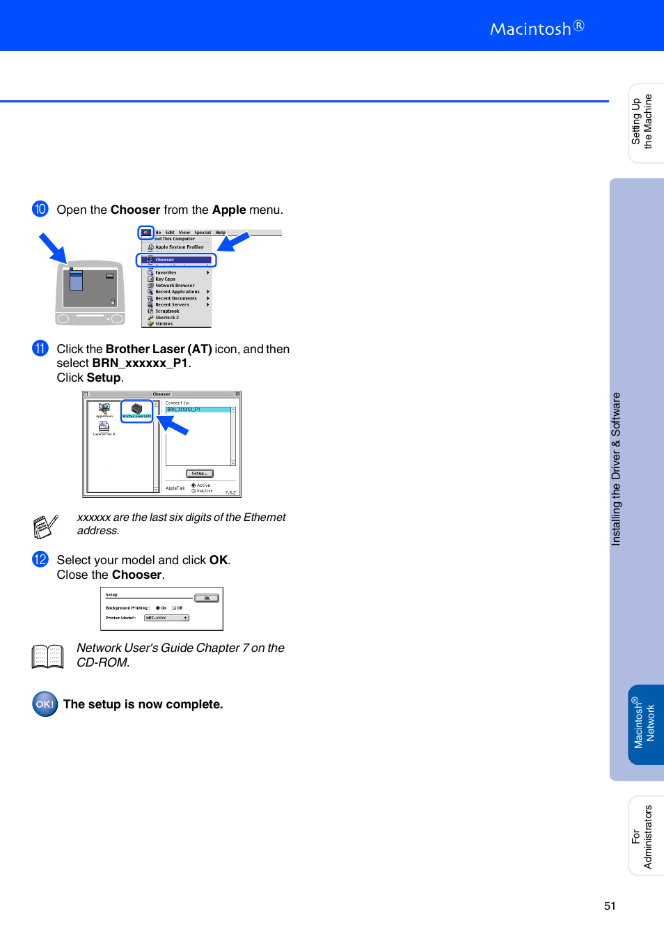 Brother MFC 8220 User Manual | Page 53 / 61