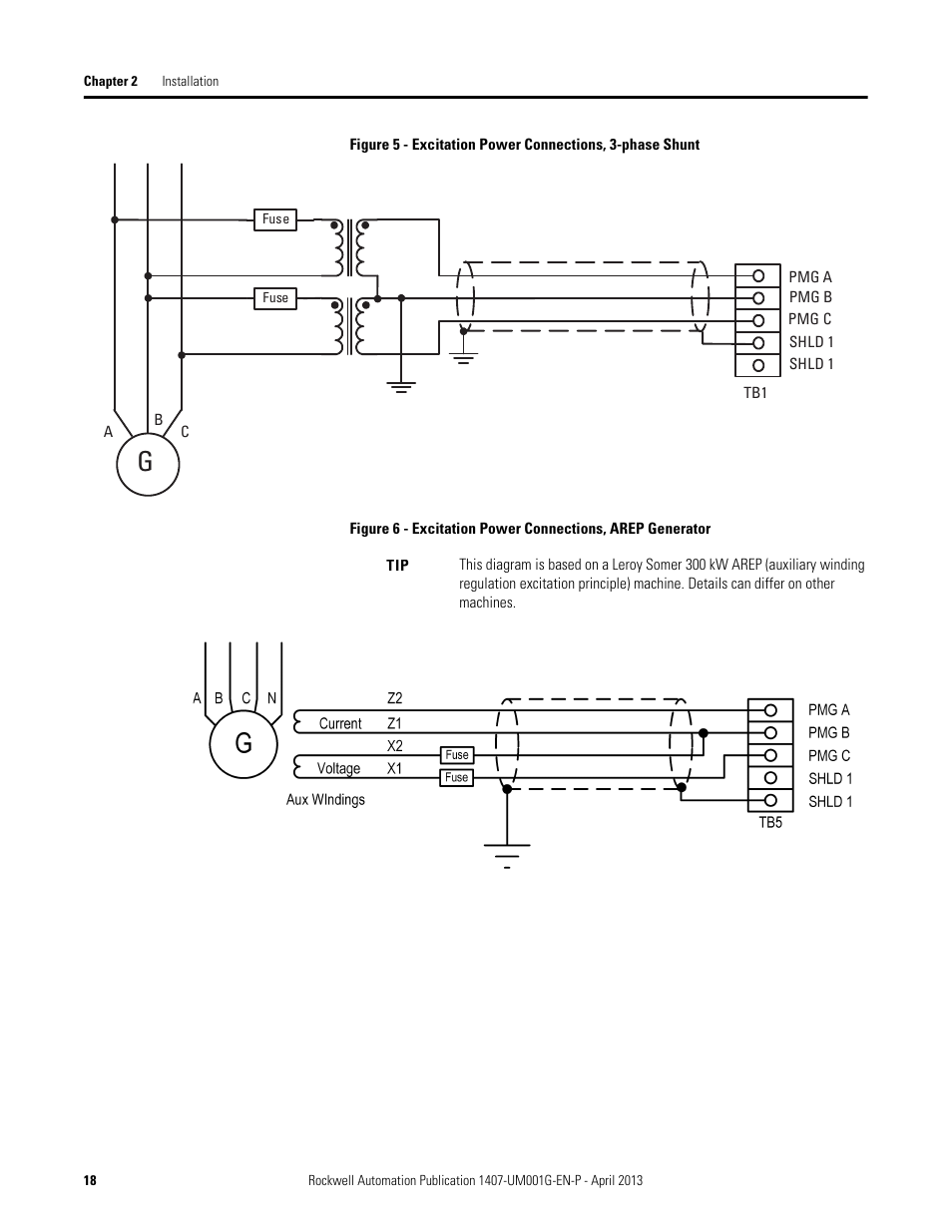 Rockwell Automation 1407-CGCM Combination Generator Control Module User Manual | Page 18 / 246