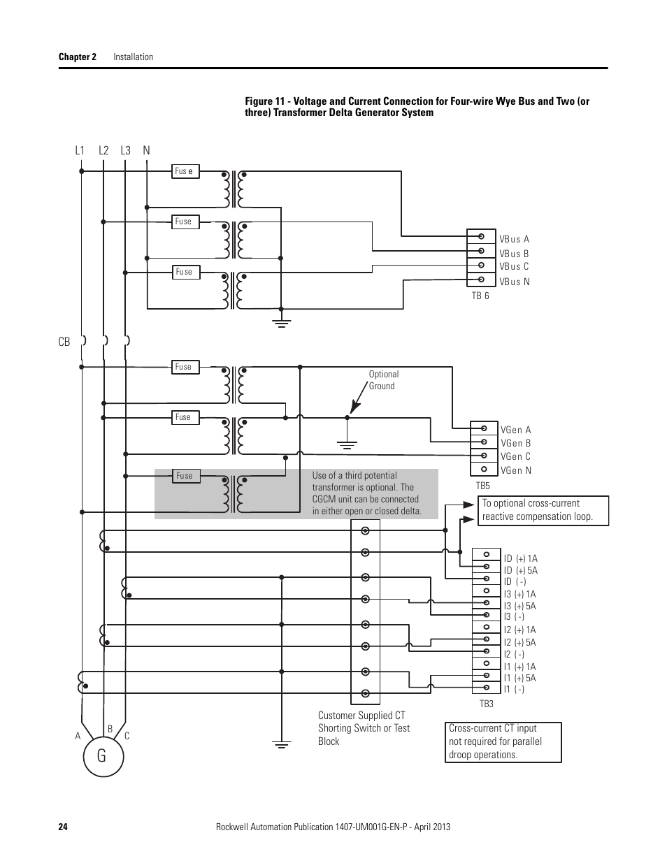 Rockwell Automation 1407-CGCM Combination Generator Control Module User Manual | Page 24 / 246