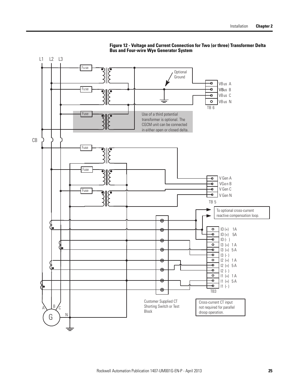 Rockwell Automation 1407-CGCM Combination Generator Control Module User Manual | Page 25 / 246