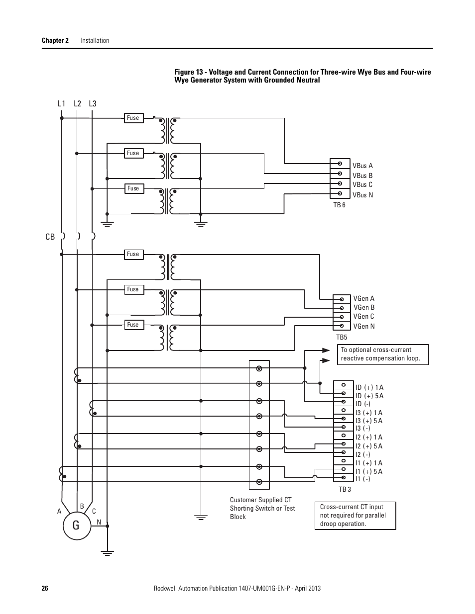 Rockwell Automation 1407-CGCM Combination Generator Control Module User Manual | Page 26 / 246