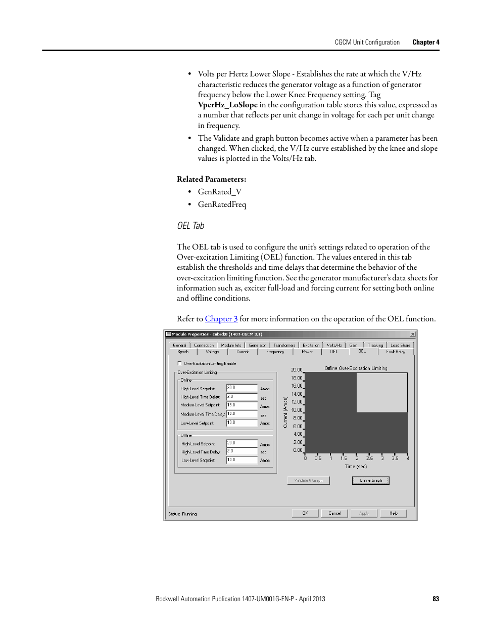 Rockwell Automation 1407-CGCM Combination Generator Control Module User Manual | Page 83 / 246