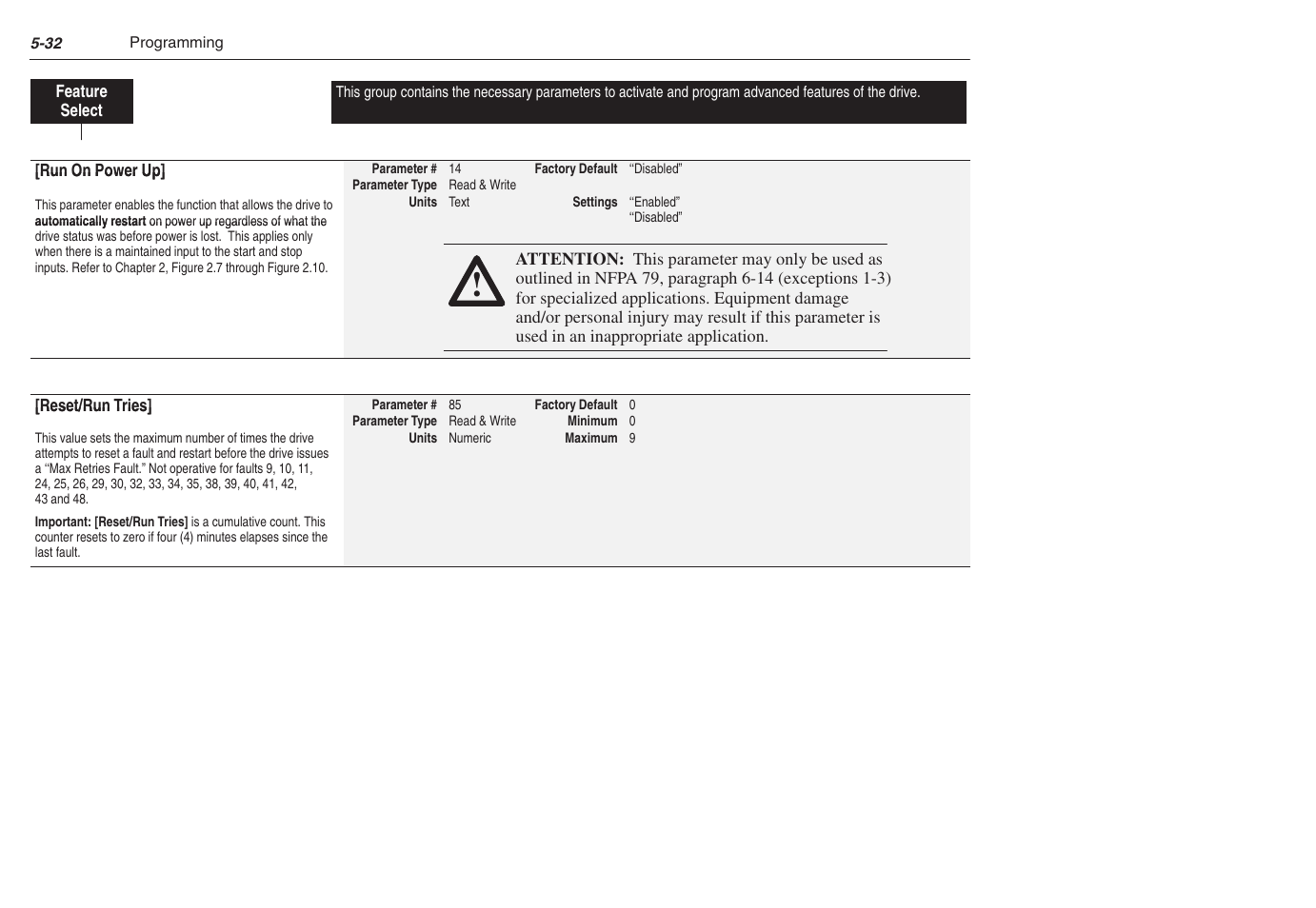 Rockwell Automation 1305 AC Drive, Series C, Firmware 6.xx and Up User Manual | Page 100 / 170