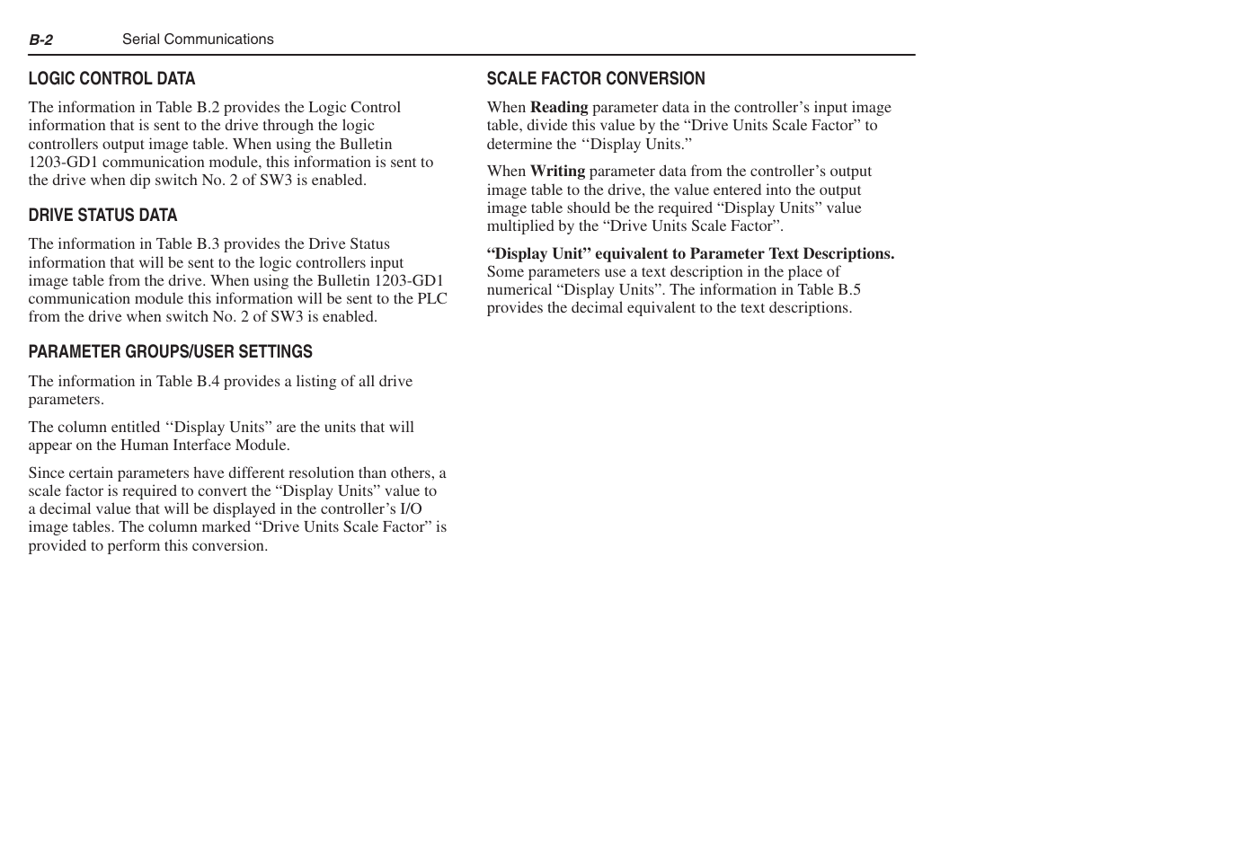 Rockwell Automation 1305 AC Drive, Series C, Firmware 6.xx and Up User Manual | Page 144 / 170