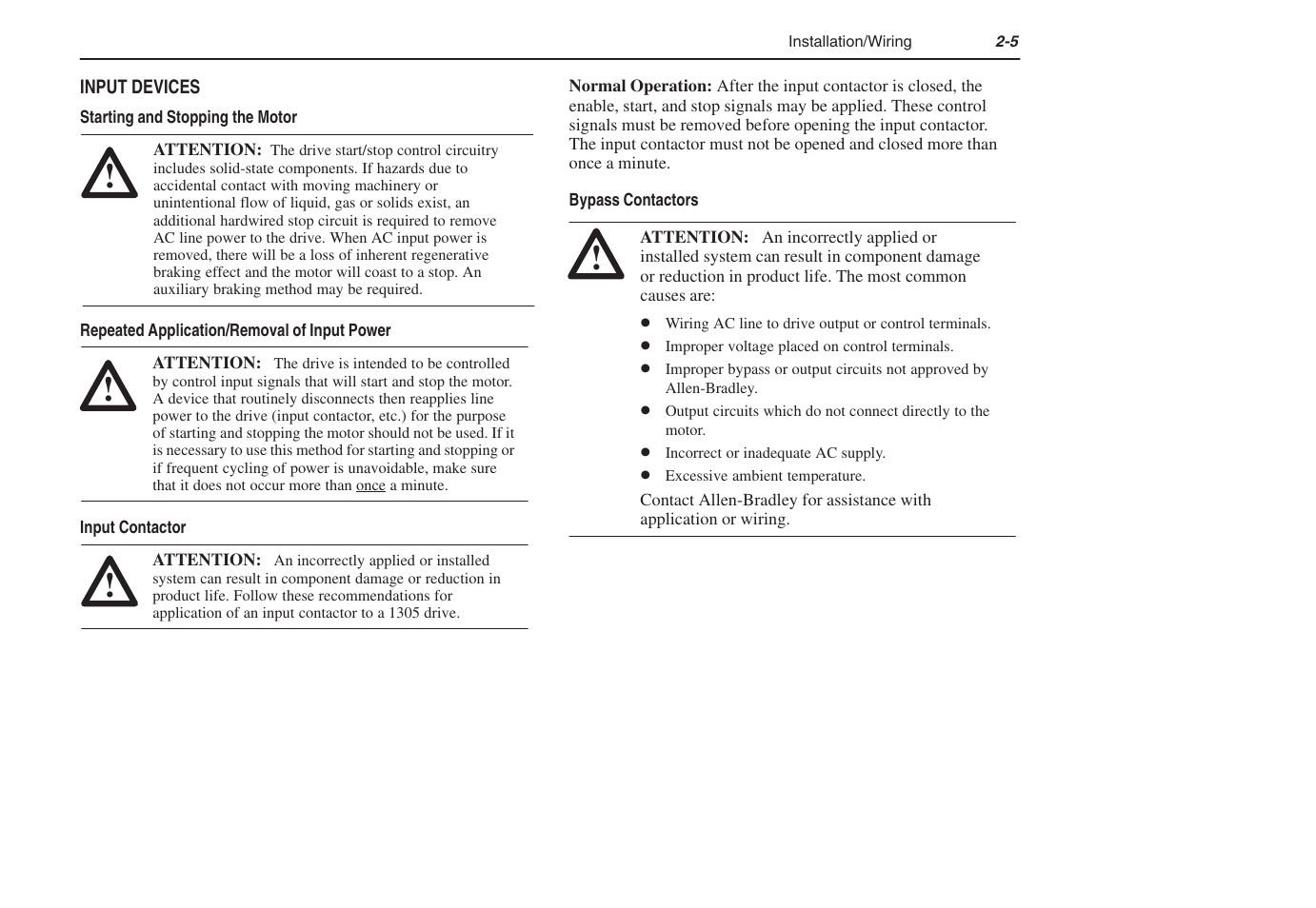 Rockwell Automation 1305 AC Drive, Series C, Firmware 6.xx and Up User Manual | Page 19 / 170