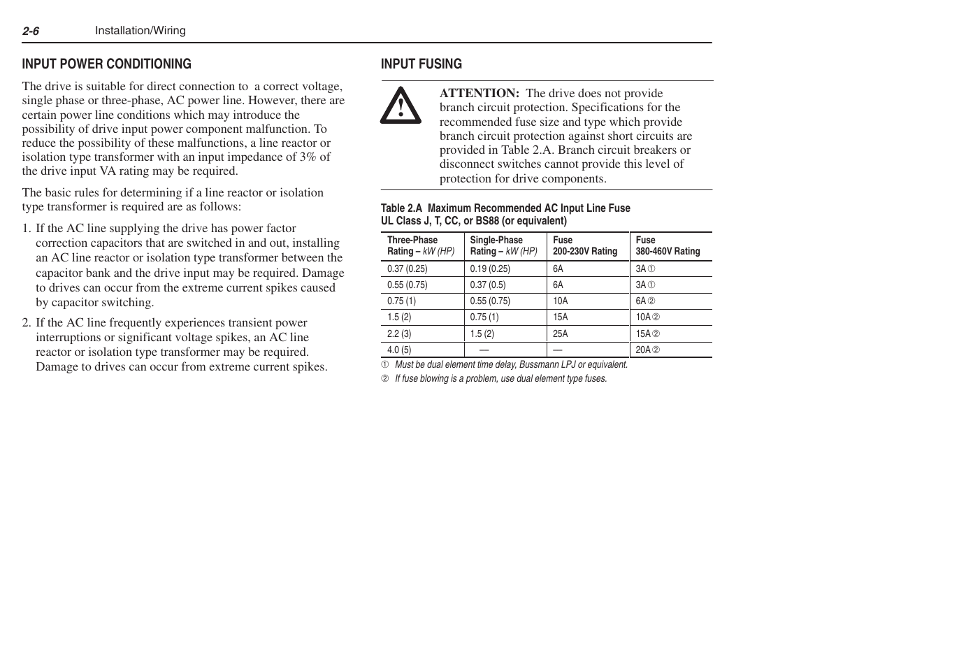 Rockwell Automation 1305 AC Drive, Series C, Firmware 6.xx and Up User Manual | Page 20 / 170