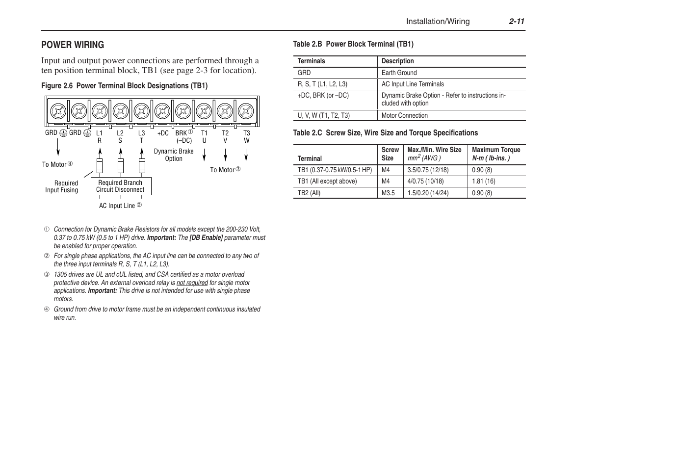 Rockwell Automation 1305 AC Drive, Series C, Firmware 6.xx and Up User Manual | Page 25 / 170