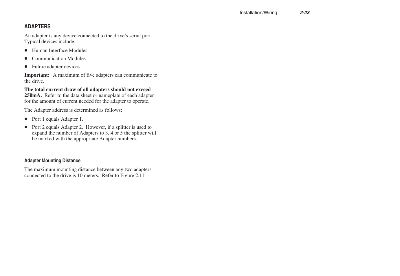 Rockwell Automation 1305 AC Drive, Series C, Firmware 6.xx and Up User Manual | Page 37 / 170