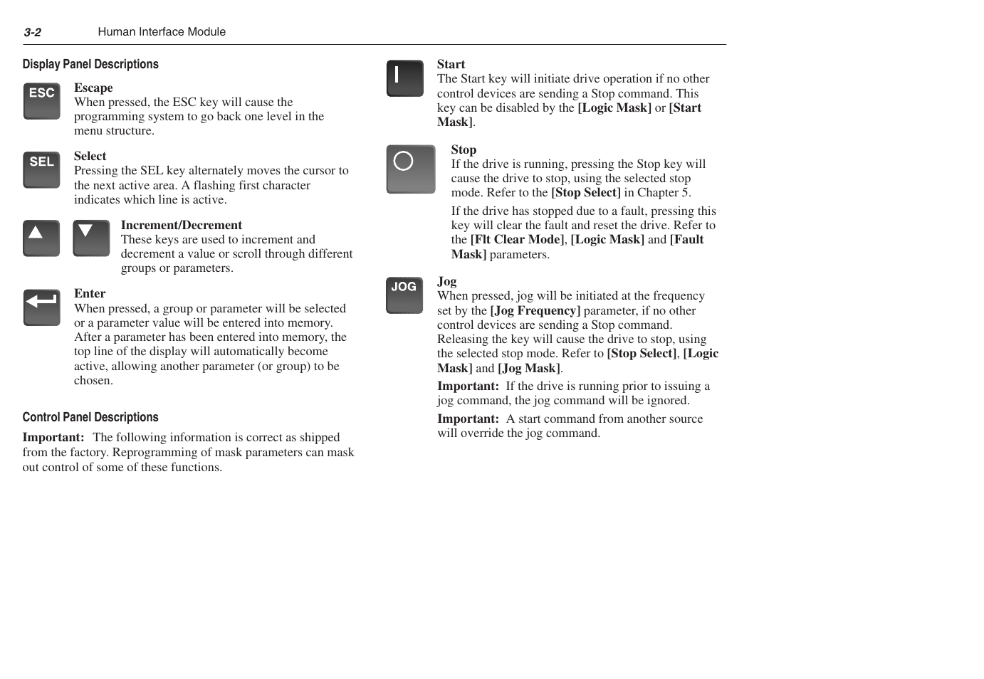 Rockwell Automation 1305 AC Drive, Series C, Firmware 6.xx and Up User Manual | Page 40 / 170