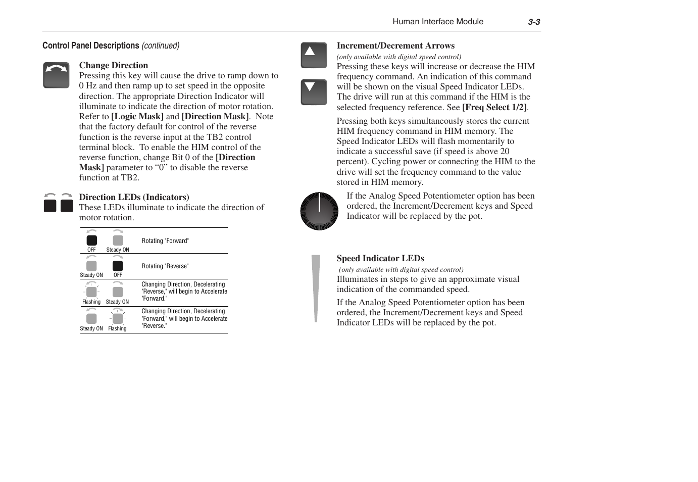 Rockwell Automation 1305 AC Drive, Series C, Firmware 6.xx and Up User Manual | Page 41 / 170