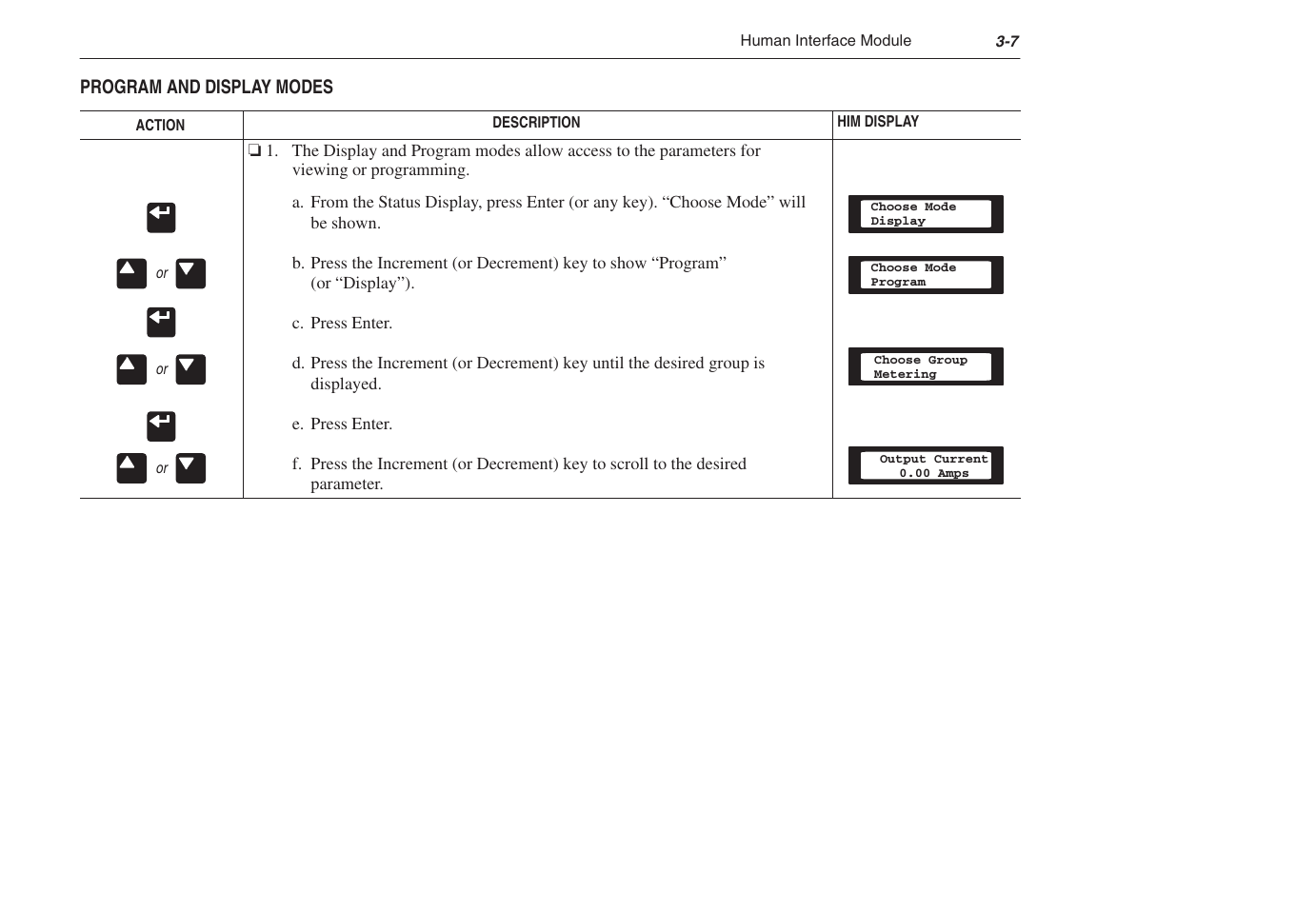 Rockwell Automation 1305 AC Drive, Series C, Firmware 6.xx and Up User Manual | Page 45 / 170