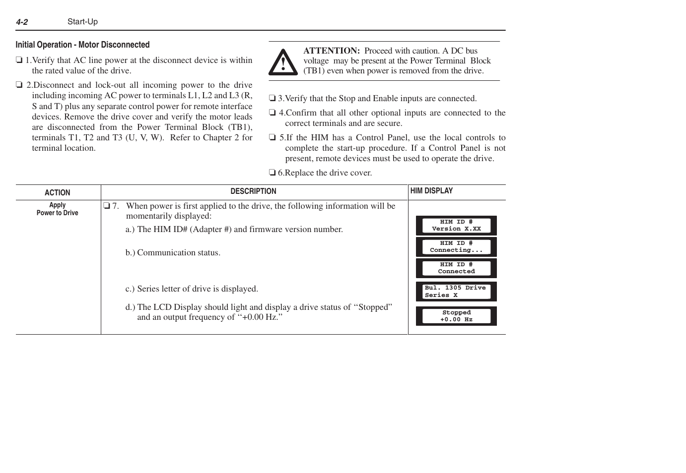 Rockwell Automation 1305 AC Drive, Series C, Firmware 6.xx and Up User Manual | Page 60 / 170