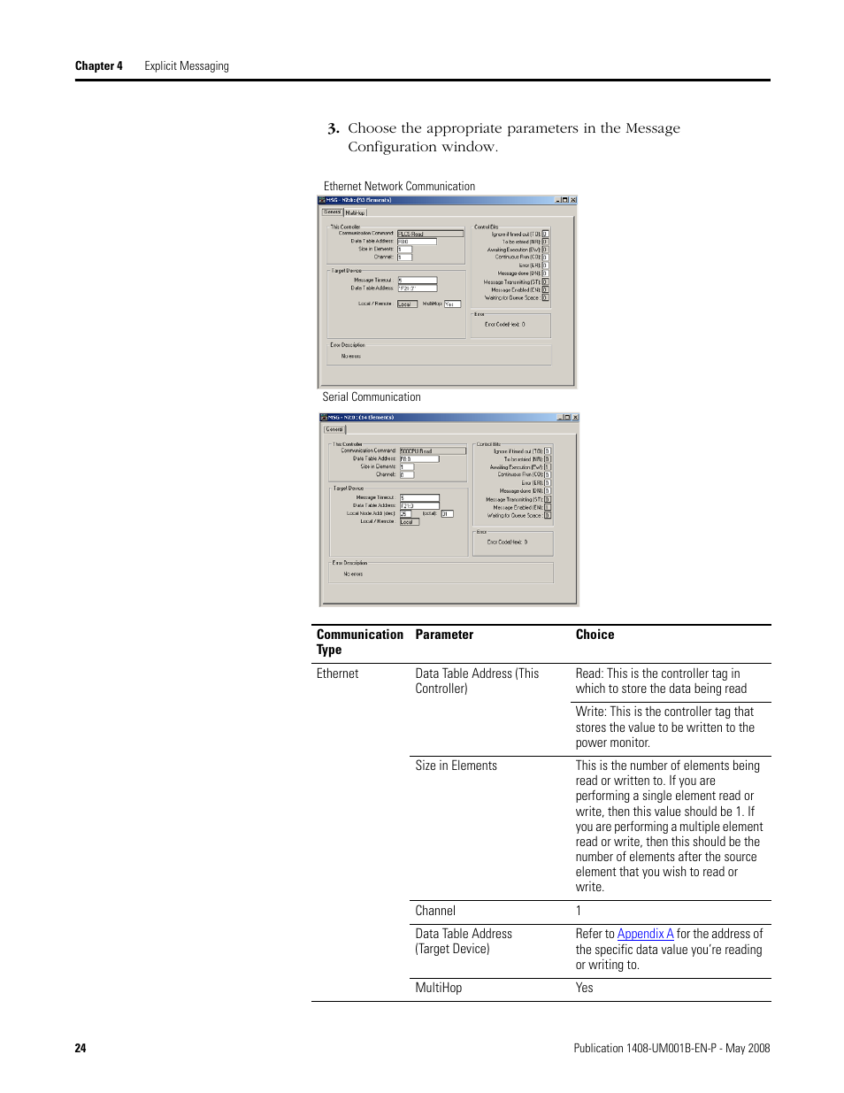 Rockwell Automation 1408-EMxx PowerMonitor 1000 Unit User Manual | Page 24 / 100