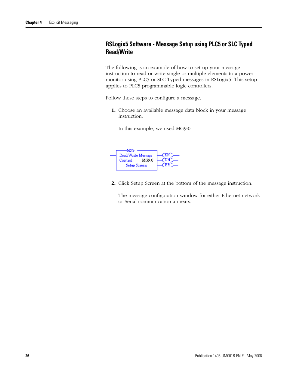 Rockwell Automation 1408-EMxx PowerMonitor 1000 Unit User Manual | Page 26 / 100
