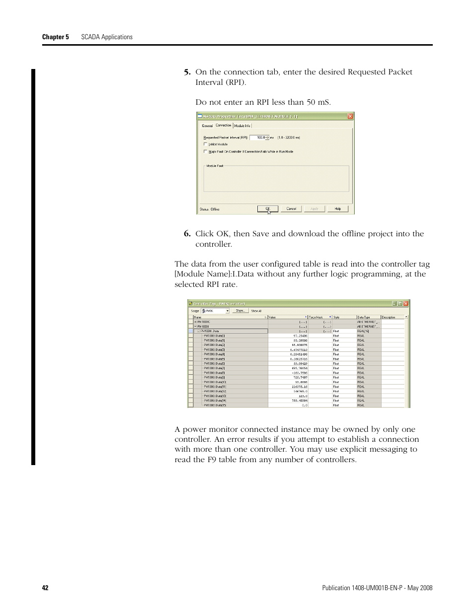 Rockwell Automation 1408-EMxx PowerMonitor 1000 Unit User Manual | Page 42 / 100