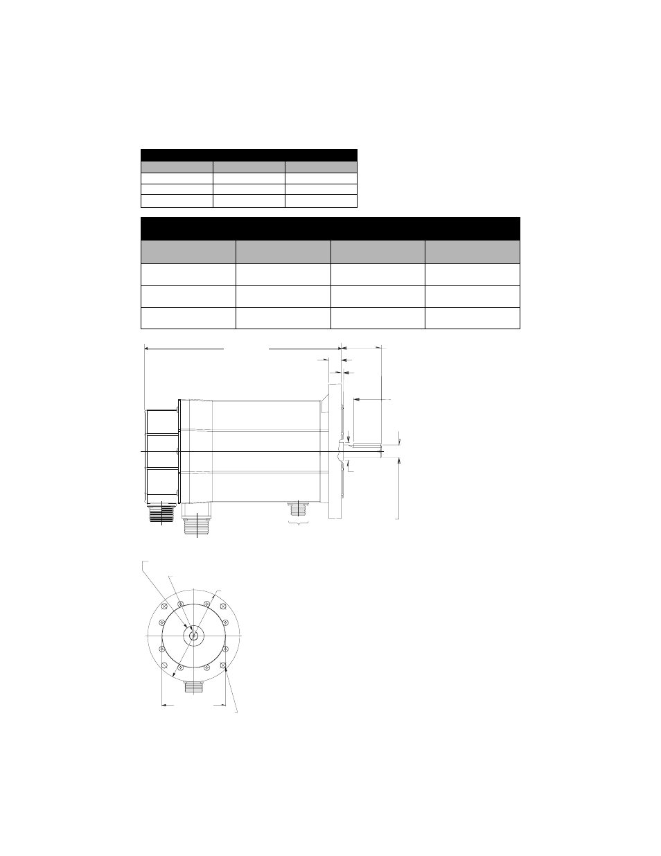 F-4000 series nema 56c motors | Rockwell Automation 1398 F-Series Brushless Servo Motor Manual User Manual | Page 8 / 12