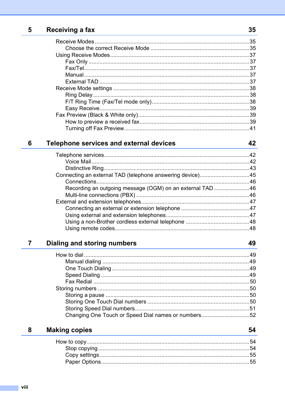 Brother MFC J6910DW User Manual | Page 10 / 163