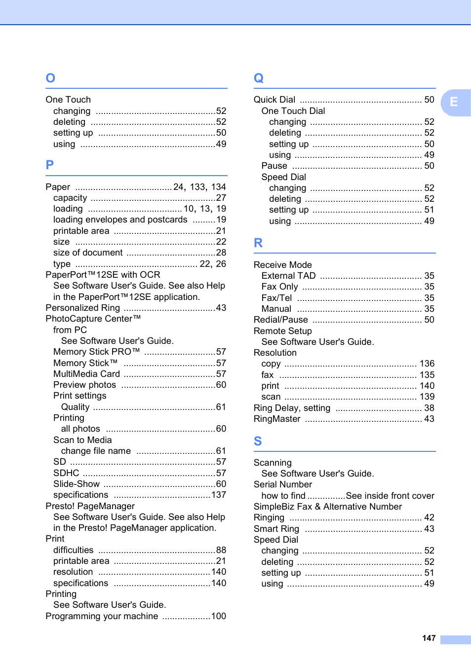 Brother MFC J6910DW User Manual | Page 161 / 163