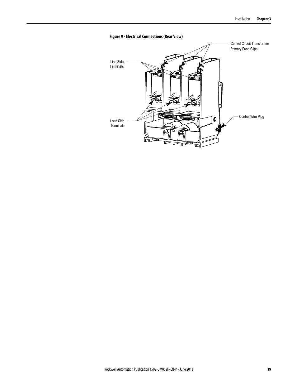 Rockwell Automation 1502 Medium Voltage 400A Contactor - Series E User Manual | Page 19 / 60