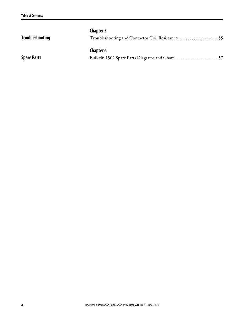 Rockwell Automation 1502 Medium Voltage 400A Contactor - Series E User Manual | Page 4 / 60