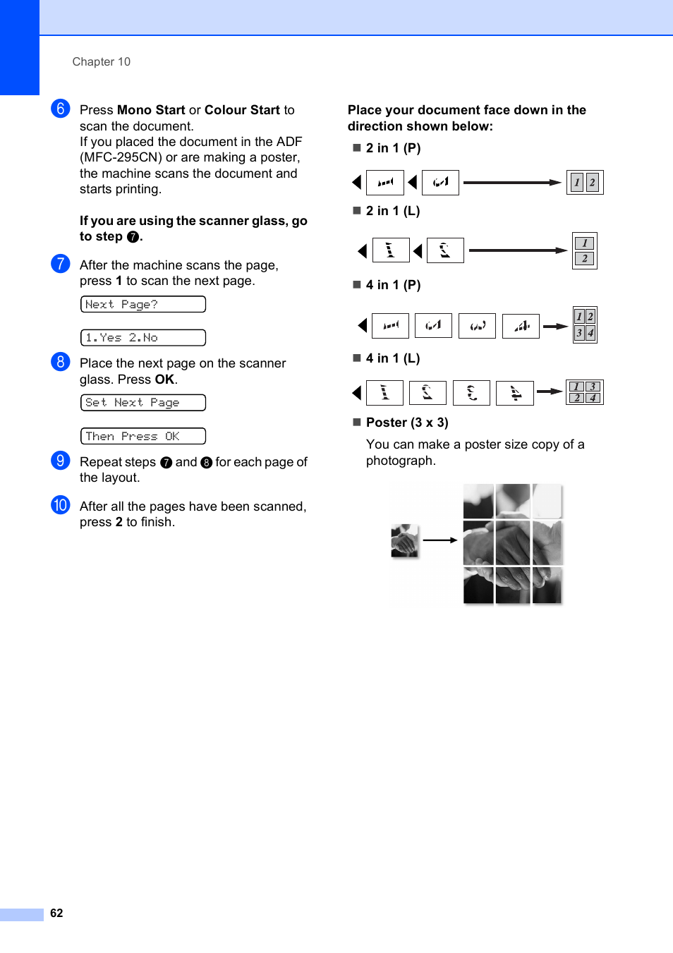 Brother MFC-253CW User Manual | Page 72 / 176