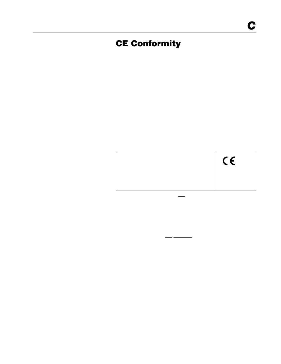 Appendix c - ce, Ce conformity, Appendix | Rockwell Automation 1336 8A-48A Fiber Industry User Manual | Page 141 / 149