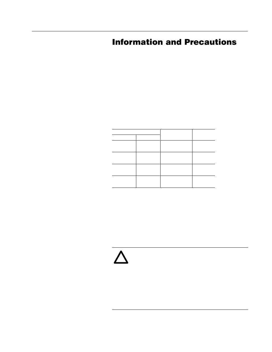 Chapter 1 - information & precautions, Information and precautions, Chapter | Rockwell Automation 1336 8A-48A Fiber Industry User Manual | Page 5 / 149