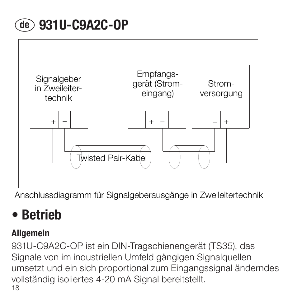 Betrieb | Rockwell Automation 931U-C9A2C-OP Active Converter, Universal User Manual | Page 18 / 84