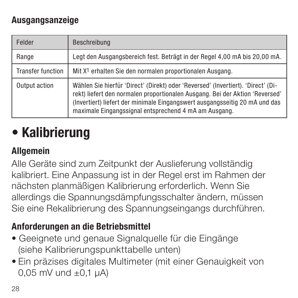 Kalibrierung | Rockwell Automation 931U-C9A2C-OP Active Converter, Universal User Manual | Page 28 / 84