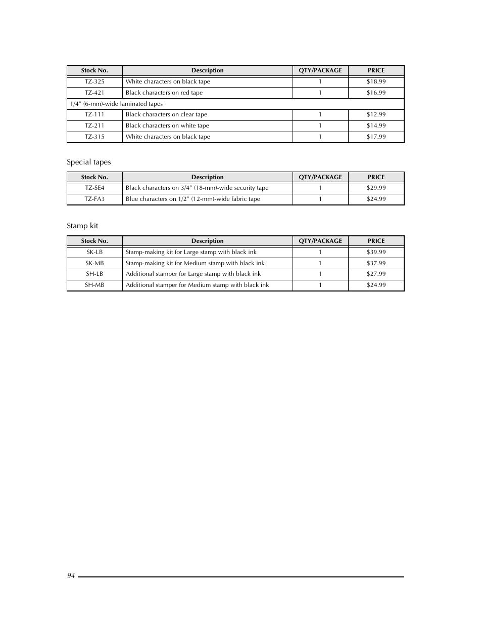 Brother PT-9400 User Manual | Page 101 / 150