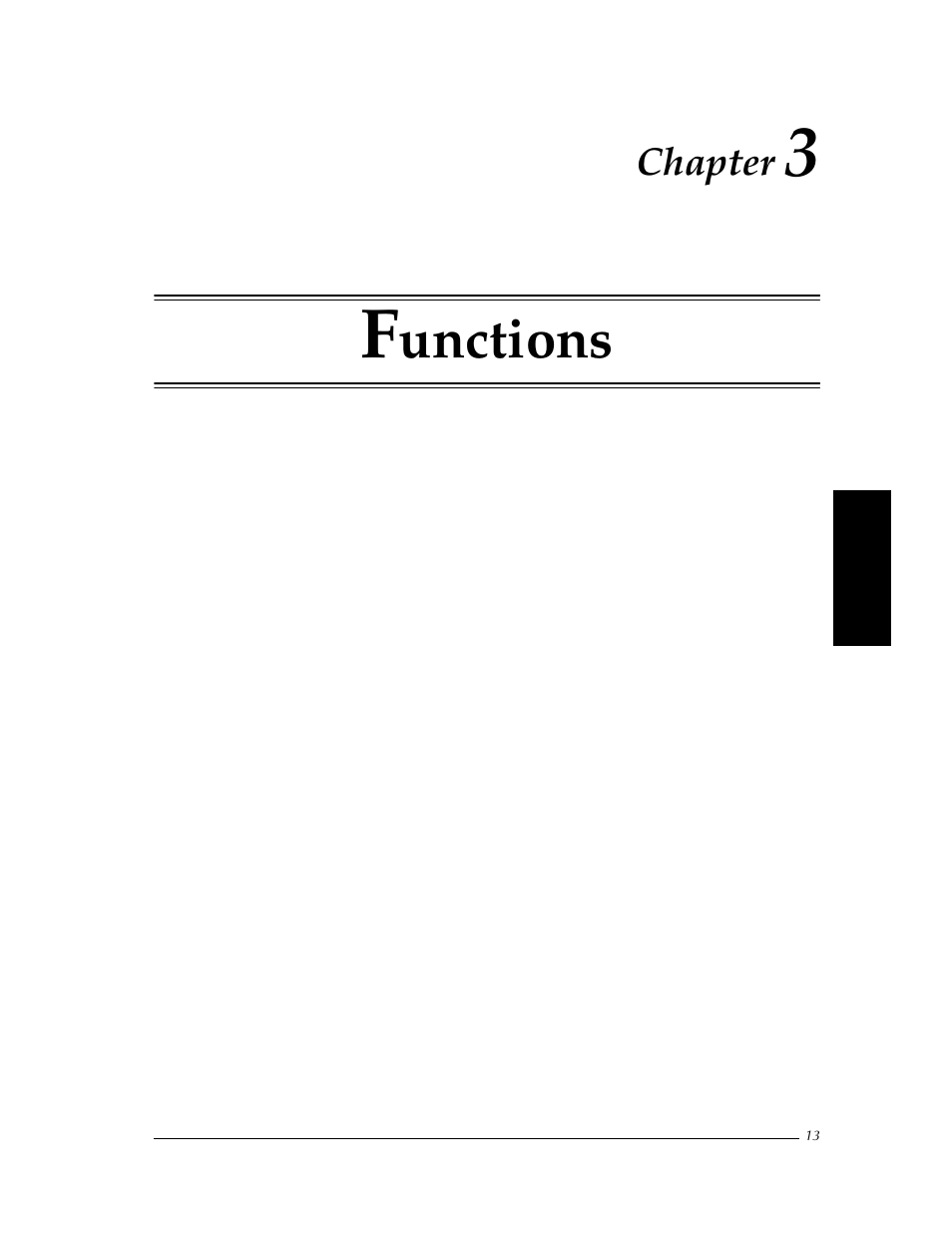 Chapter 3 functions, Chapter 3, Functions | Unctions, Chapter | Brother PT-9400 User Manual | Page 20 / 150