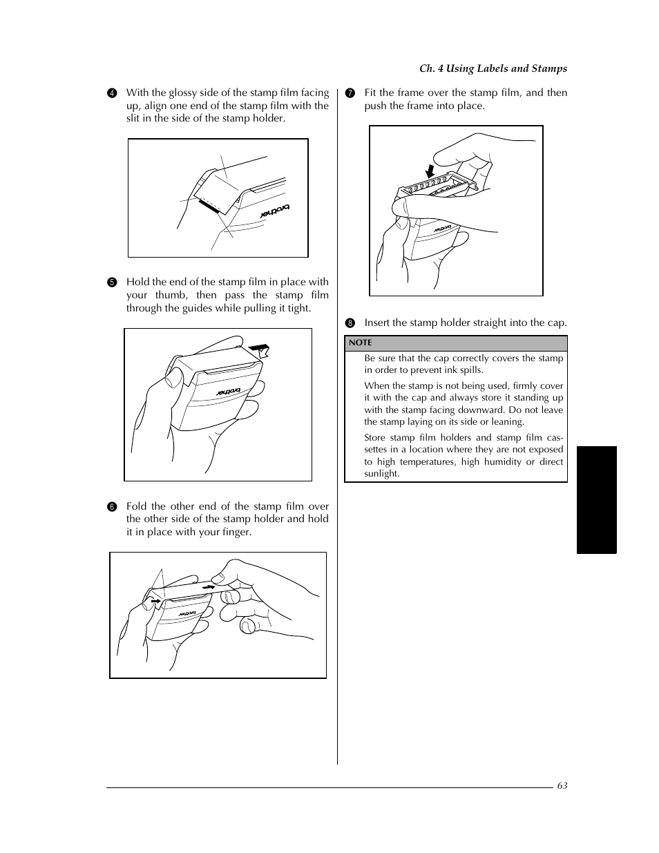 Brother PT-9400 User Manual | Page 70 / 150