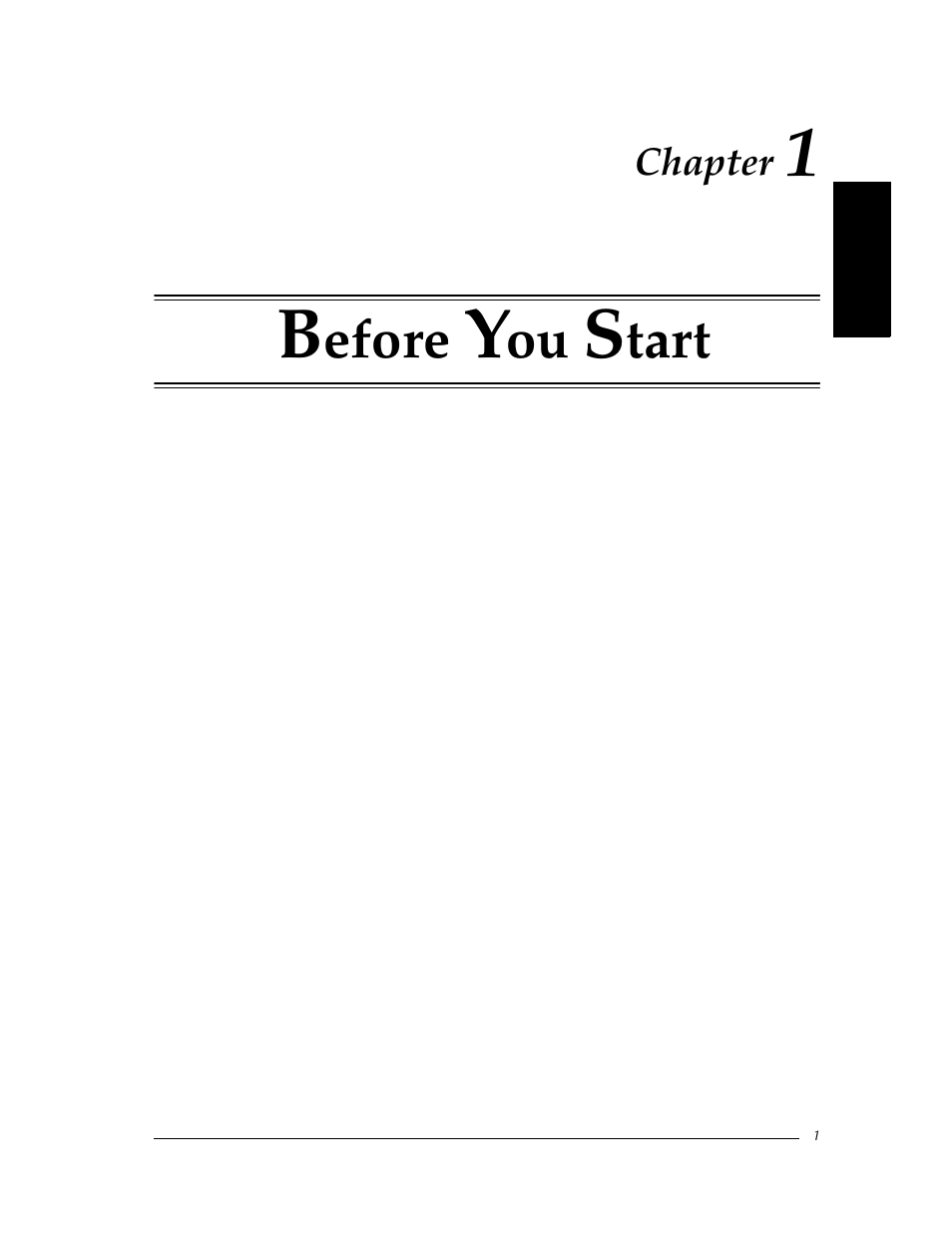 Chapter 1 before you start, Chapter 1, Before you start | Efore, Tart | Brother PT-9400 User Manual | Page 8 / 150