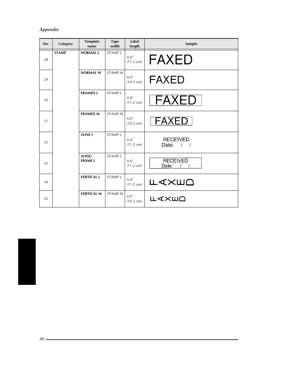 Brother PT-9400 User Manual | Page 95 / 150